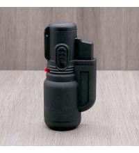 Atomic Rubber Jetflame Bullet Lighter - Black