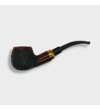 Mr Brog Bent Army Rustic 24 Briar 9mm Filter Pipe (MB7013)