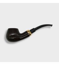 Mr Brog Bent Army Smooth 124 Briar 9mm Filter Pipe (MB7014)