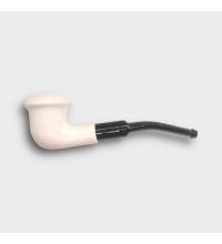 Meerschaum Mini Calabash Bent Fishtail Pipe (MEER79)