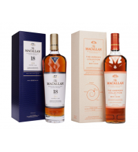 SPECIAL OFFER BUNDLE DEAL - Macallan 18 Year Old 2023 Double Cask & Macallan Harmony Rich Cacao Collection Whisky