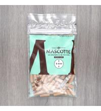 Mascotte Brown Organic Slim Extra Long 6mm Filter Tips (120) 1 Bag