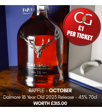 OCTOBER 2025 Competition Entry - Dalmore 18 Year Old 2023 Release - 43% 70cl