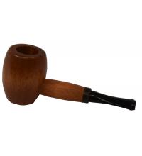 Ozark Mini Maple Missouri Meerschaum Black Stem Pipe