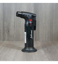 Adamo Black Table Torch Jet Lighter and Stand