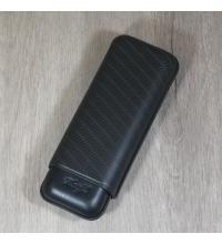 Davidoff Classic Essentials Enjoy XL-2 Cigar Case - 2 Cigars RG 60 - Black