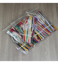Wilsons of Sharrow Pipe Cleaners Multi Coloured Straight - 5 Packs of 50 (250)