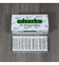 Adsorba 9mm Pipe Filters (Pack of 30)