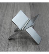 Metal Folding Cigar Stand - Chrome