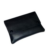 Dr Plumb Genuine Soft Leather Button Wallet Tobacco Pouch