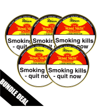 Bundle Deal - Peterson Royal Yacht Pipe Tobacco - 5 x 50g tin (Formerly Dunhill Range)