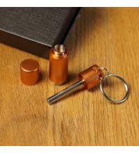 Adorini Double Cigar Punch Cutter - Solingen Blade - Copper