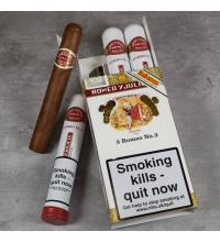 Romeo y Julieta No. 3 Tubed Cigar - Pack of 3