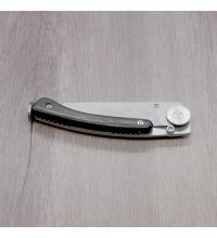 Rattrays Claude Dozorme Explorer Pipe Tamper Knife Tool - Bog Oak