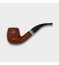 Savinelli Minerva 601 Smooth Natural 6mm Fishtail Pipe (SAV2077)