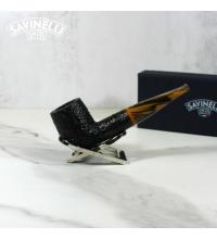 Savinelli Tigre Rustic 101 Straight 9mm Fishtail Pipe (SAV964)