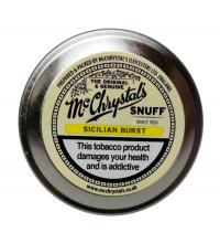 McChrystals Sicilian Burst (Formerly Mild Lemon) Snuff - Mini Tin - 3.5g