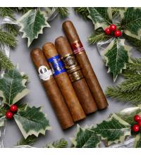 100 DAYS UNTIL CHRISTMAS - Scrooge Cigar Sampler - 4 Cigars