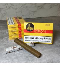 Villiger Export Pressed Cigar - 5 Packs of 5 (25 cigars)
