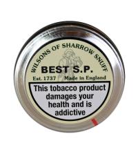 Wilsons of Sharrow Snuff - Best SP - Large Tin - 20g