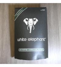 White Elephant Activated Charcoal 9mm Filters - Pack of 250