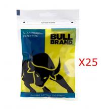 Bull Brand Standard Filter Tips (100) 25 Bags