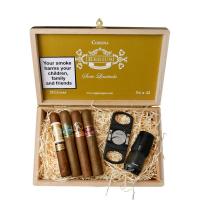CGars Ltd House Brands Gift Box Sampler - 4 Cigars with Cutter and Lighter