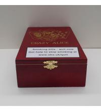 Empty Drew Estate Deadwood Crazy Alice Cigar Box