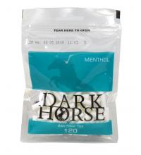 Dark Horse Slim Menthol 6mm Filter Tips (120) 1 Bag