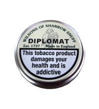 Wilsons of Sharrow Snuff - Diplomat Snuff - Small Tap Tin - 5g