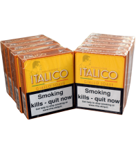 Italico Giallo Soave Cigars - 10 Packs of 5 (50) Bundle Deal
