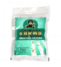 Karma Menthol Filter Tips - 1 Pack (150 Tips)