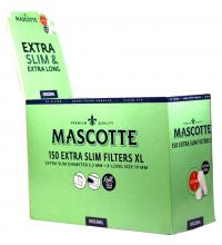Mascotte Extra Slim Extra Long 5.3mm Filter Tips (150) 20 Bags