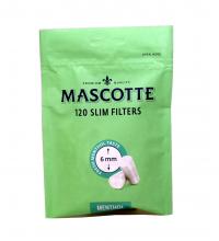 Mascotte Menthol Slim 6mm Filter Tips (120) 1 Bag