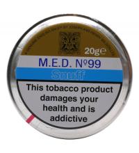 J & H Wilson - M.E.D No99 Snuff - Large Tin - 20g