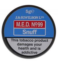 J & H Wilson ? M.E.D No99 Snuff ? Small Tin - 5g