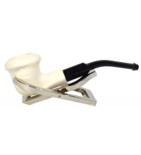 Meerschaum Mini Calabash Bent Fishtail Pipe (MEER79)