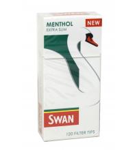 Swan Extra Slim Menthol Filter Tips (120 Tips) 1 Pack