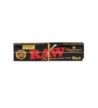 RAW Black Kingsize Slim Rolling Papers 1 Pack