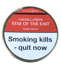 Cornell & Diehl Star Of The East Pipe Tobacco 50g Tin