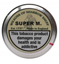 Wilsons of Sharrow Snuff - Super M - Large Tin - 20g