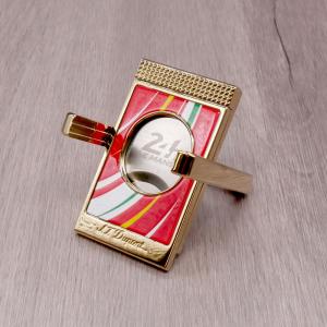ST Dupont Cigar Cutter & Cigar Stand - 24H Le Mans Limited Edition - Red & Gold