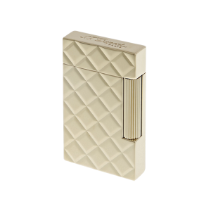 ST Dupont Lighter - Ligne 2 Slim - Quilted Yellow Gold