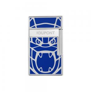 ST Dupont Lighter - Biggy - Orlinski Kong - Blue & Chrome