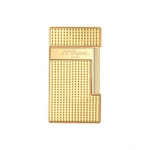 ST Dupont Lighter - Slimmy - Golden Diamond Head