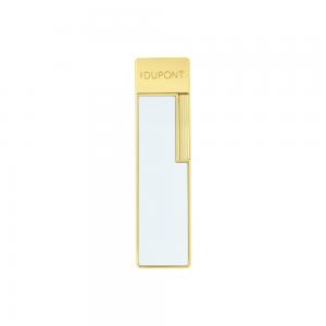 ST Dupont Lighter - Twiggy - Gold & White