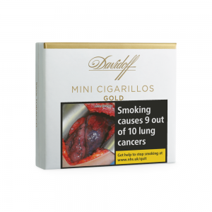 Davidoff Mini Cigarillos Gold - Pack of 10 (End of Line)