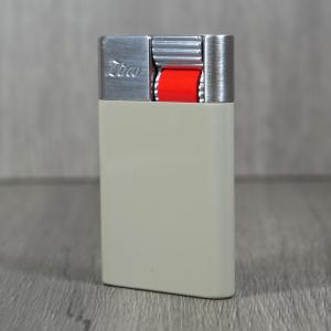 Zino ZS Jet Flame Lighter - Beige & Red (End of Line)