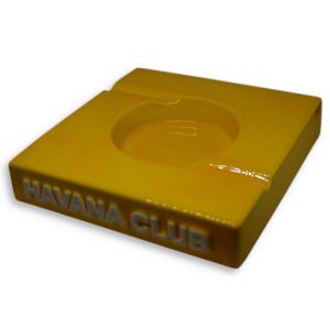 Havana Club Collection Ashtray - El Duplo Double Cigar Ashtray - Corn Yellow