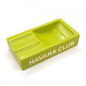 Havana Club Collection Ashtray - El Secundo Double Cigar Ashtray - Fennel Green